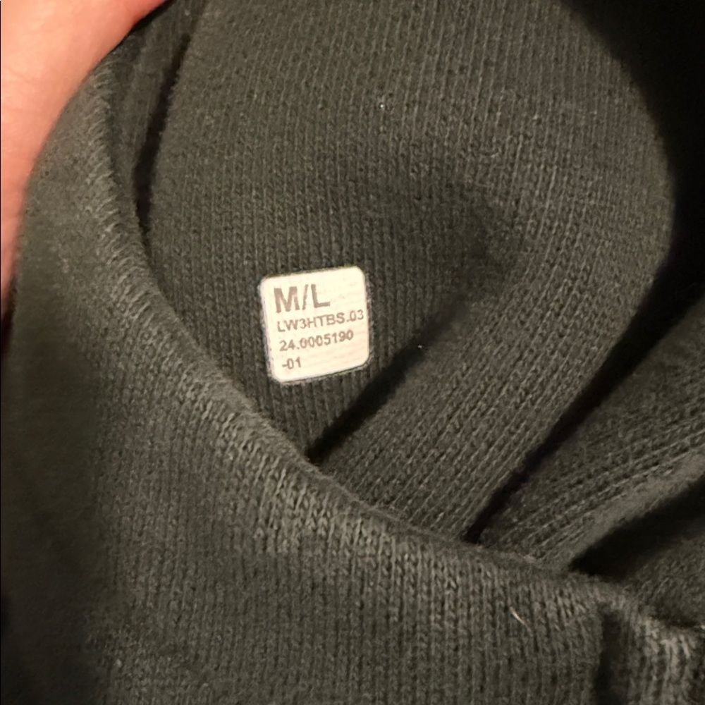 Lululemon Scuba Oversized Funnel-Neck Half Zip *Long Legacy Green M/L - Picture 6 of 6